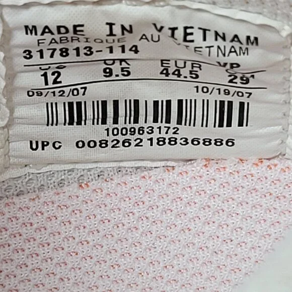 Nike Dunk Low Valentines Day Women's White Pink Red Shoes 317813-114 US Size 12 - Picture 8 of 8